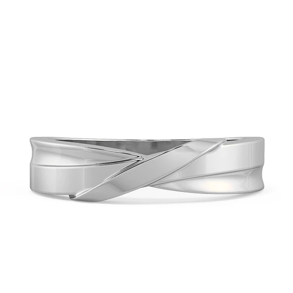 Modern Wedding Band Set NCC2040 3